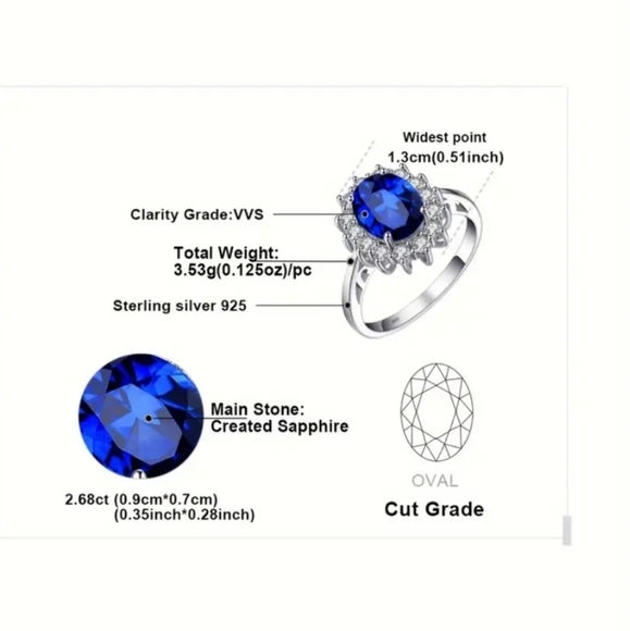 S925 Sterling Silver Ring​ - Picture 6 of 6